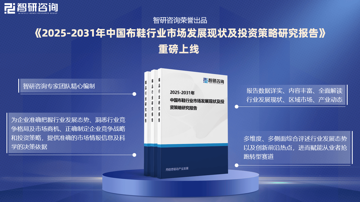 况、市场竞争格局分析报告（智研咨询发布）凯发k8国际2025版中国布鞋产业发展概